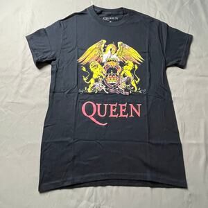 Queen Shirt Black Mens Small